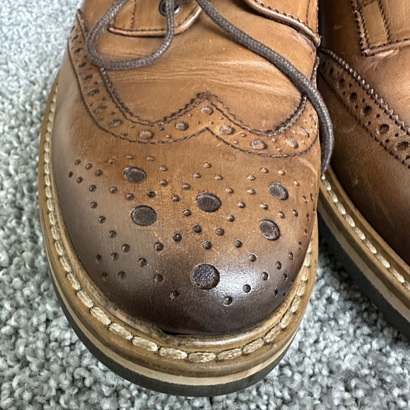 Mr B\'s Gentleman‎ Boutique Tan Brogues — For ALDO Brown Leather Size 13 main image 7